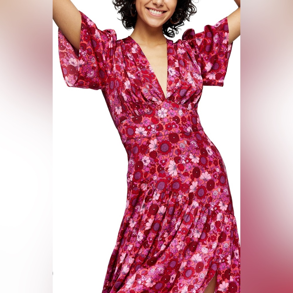Top Shop Floral Dress, Size 6